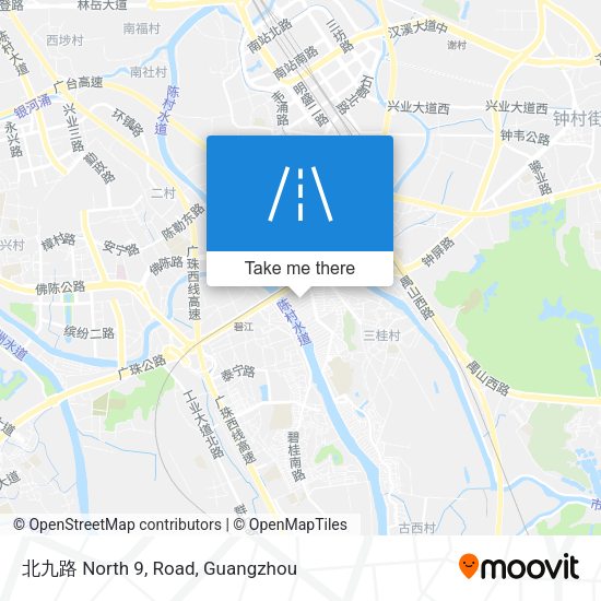 北九路 North 9, Road map