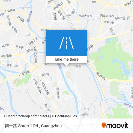 南一路 South 1 Rd. map