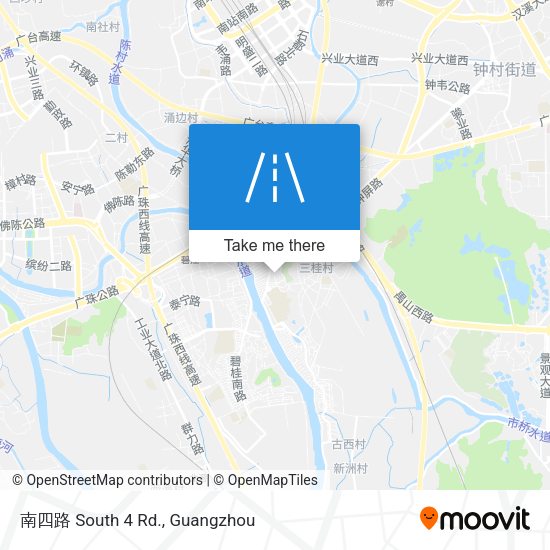 南四路 South 4 Rd. map