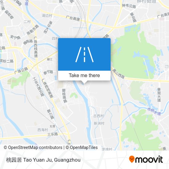 桃园居 Tao Yuan Ju map
