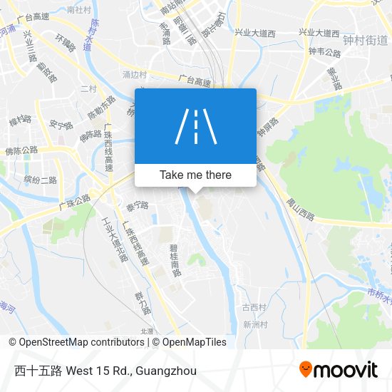西十五路 West 15 Rd. map