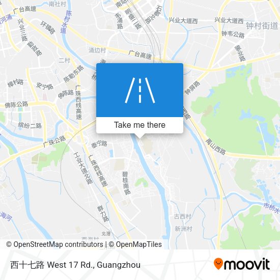 西十七路 West 17 Rd. map