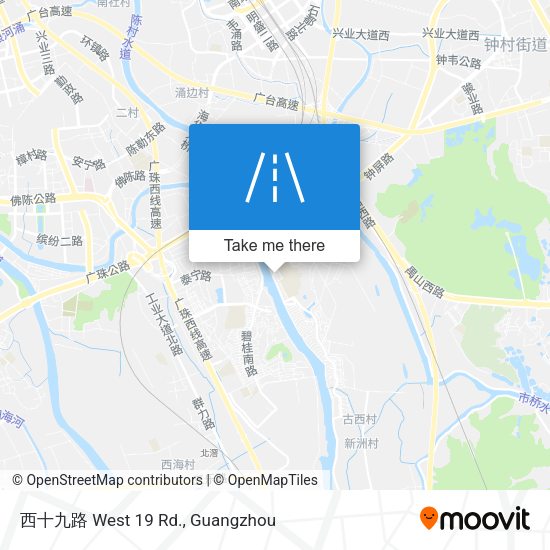 西十九路 West 19 Rd. map