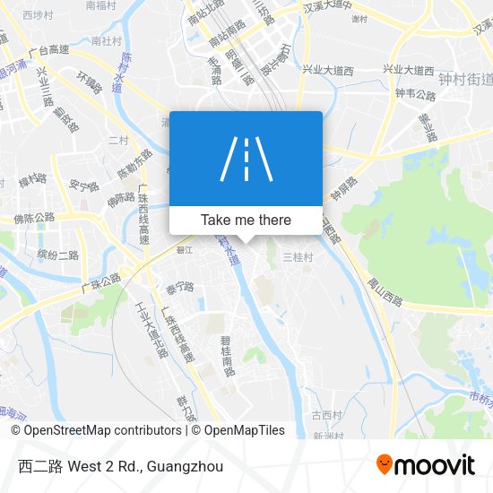 西二路 West 2 Rd. map