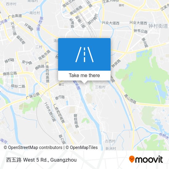 西五路 West 5 Rd. map