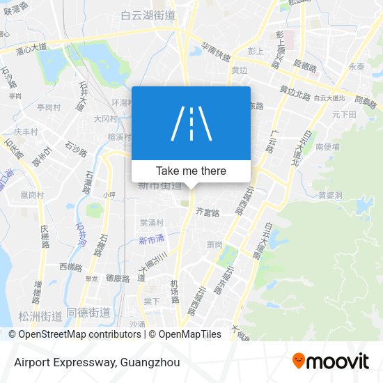 Airport Expressway map