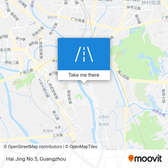 Hai Jing No.5 map