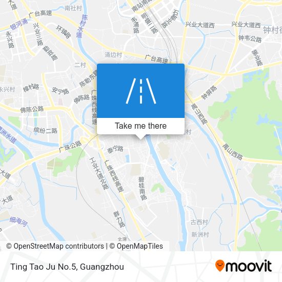 Ting Tao Ju No.5 map