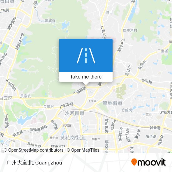 广州大道北 map