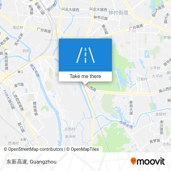 东新高速 map