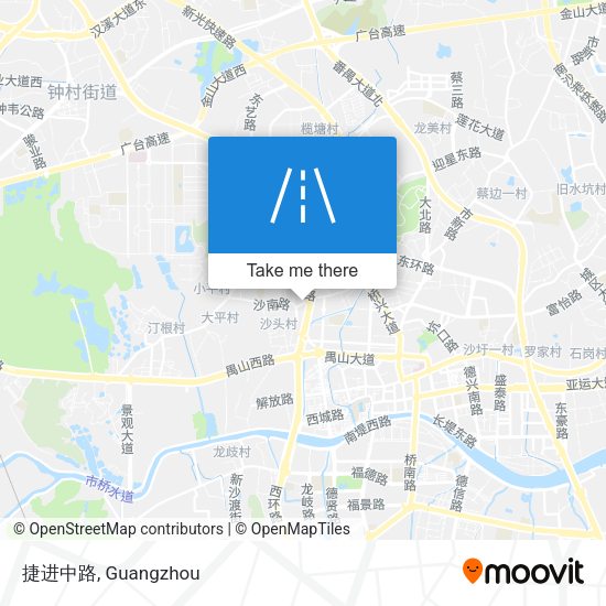 捷进中路 map