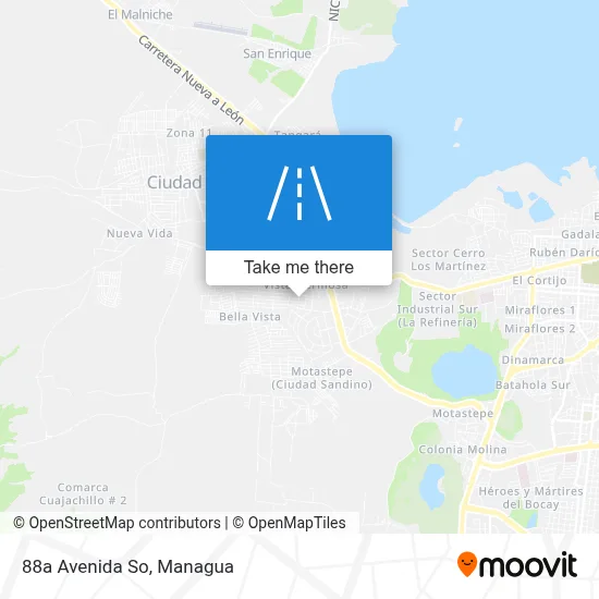 Mapa de 88a Avenida So