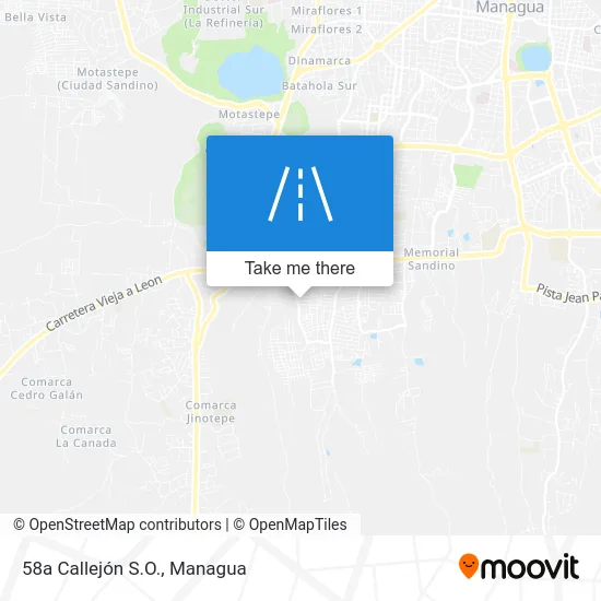 58a Callejón S.O. map