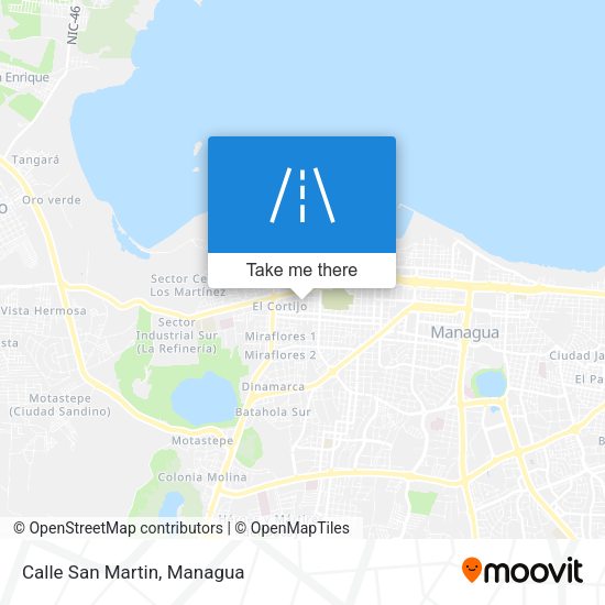 Mapa de Calle San Martin