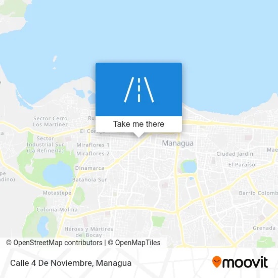 Mapa de Calle 4 De Noviembre