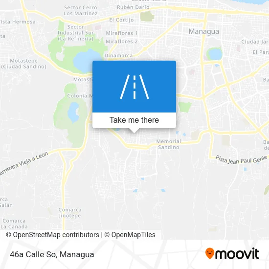 Mapa de 46a Calle So