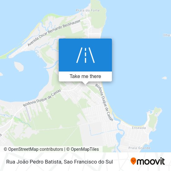 Rua João Pedro Batista map