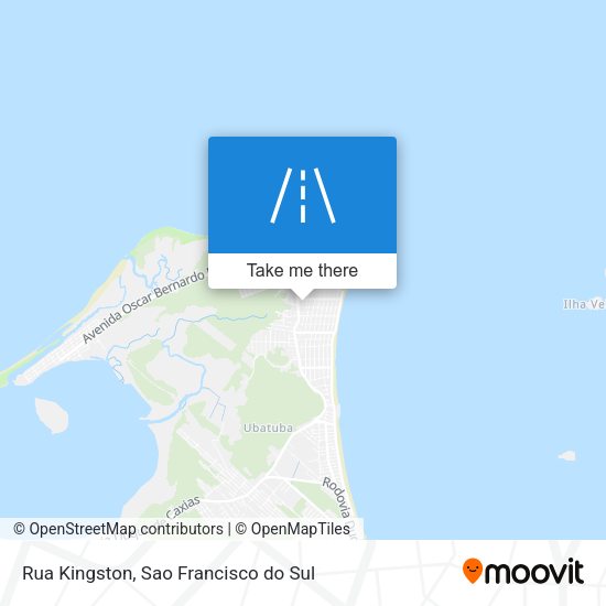Rua Kingston map