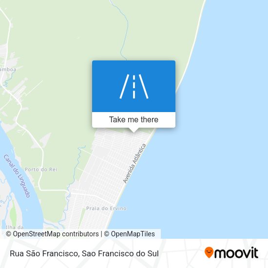 Rua São Francisco map