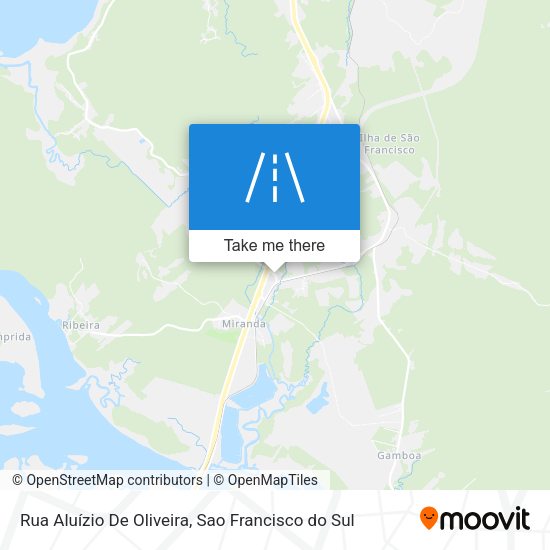 Rua Aluízio De Oliveira map