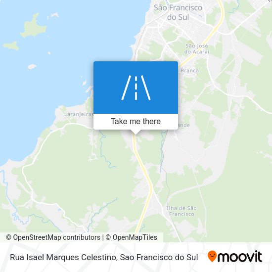 Rua Isael Marques Celestino map