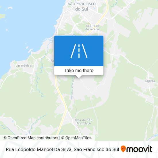 Rua Leopoldo Manoel Da Silva map