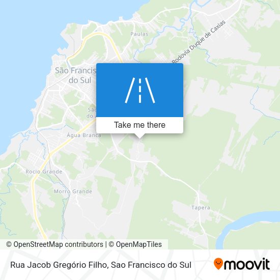 Rua Jacob Gregório Filho map