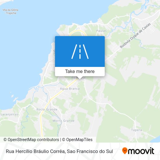 Rua Hercílio Bráulio Corrêa map