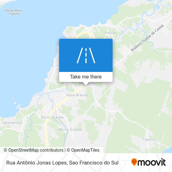 Rua Antônio Jonas Lopes map