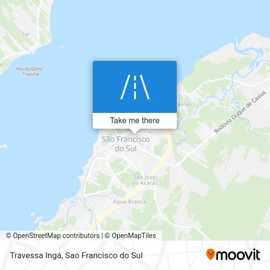 Travessa Ingá map