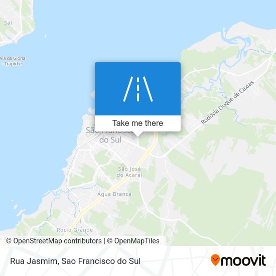 Rua Jasmim map