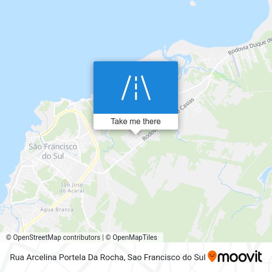 Rua Arcelina Portela Da Rocha map