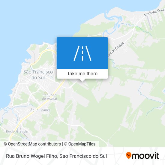Rua Bruno Wogel Filho map