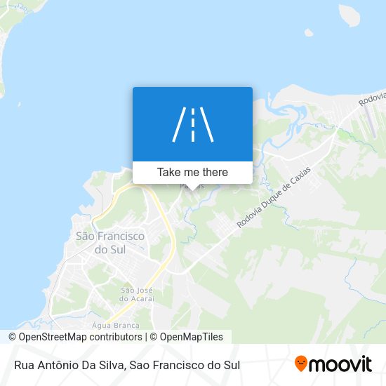 Rua Antônio Da Silva map