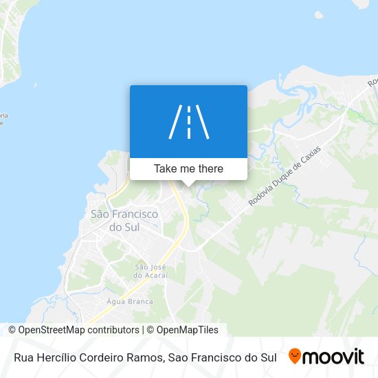Rua Hercílio Cordeiro Ramos map