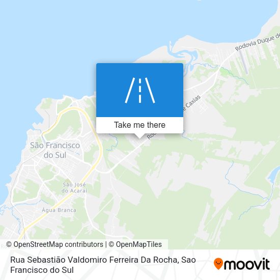 Rua Sebastião Valdomiro Ferreira Da Rocha map