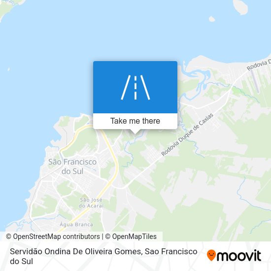 Servidão Ondina De Oliveira Gomes map