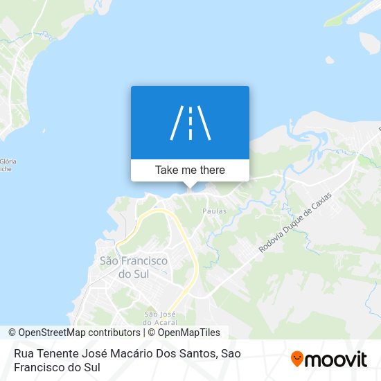 Rua Tenente José Macário Dos Santos map