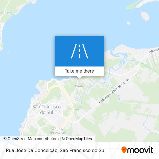 Rua José Da Conceição map