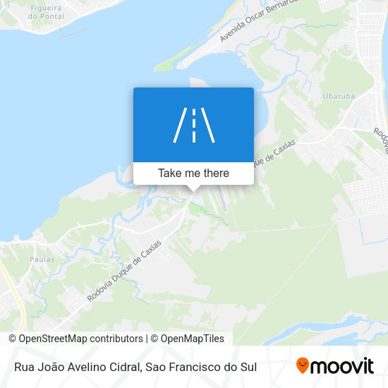 Rua João Avelino Cidral map