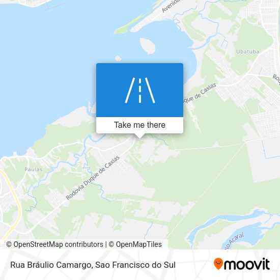 Rua Bráulio Camargo map