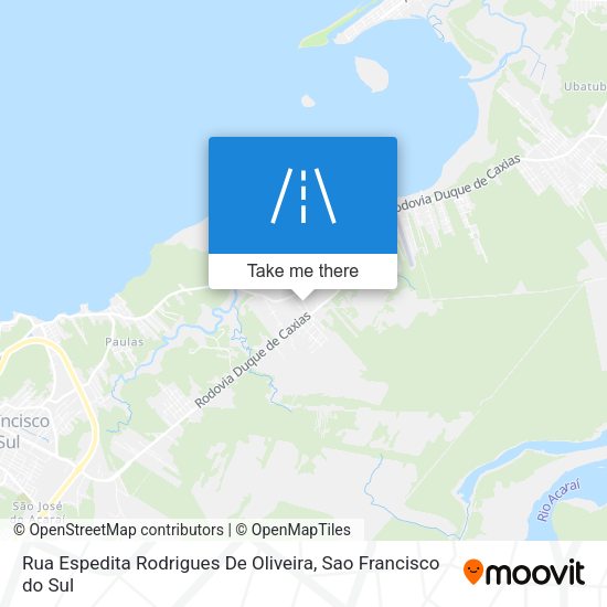 Rua Espedita Rodrigues De Oliveira map