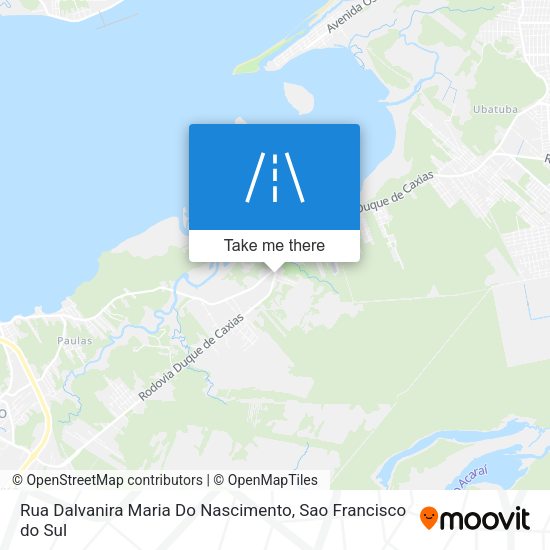 Rua Dalvanira Maria Do Nascimento map