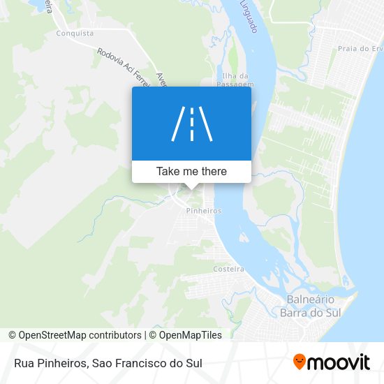 Rua Pinheiros map