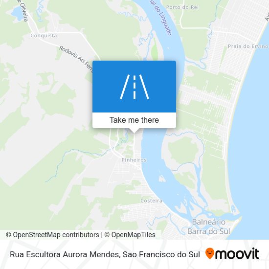 Rua Escultora Aurora Mendes map