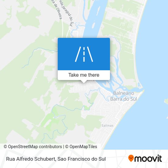 Rua Alfredo Schubert map