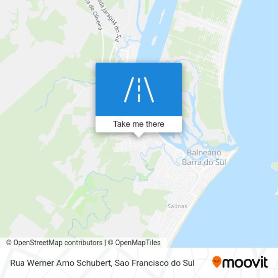 Rua Werner Arno Schubert map
