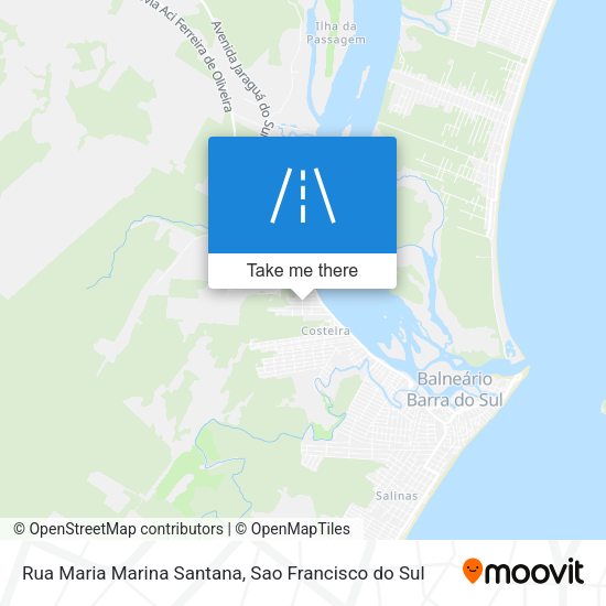 Rua Maria Marina Santana map