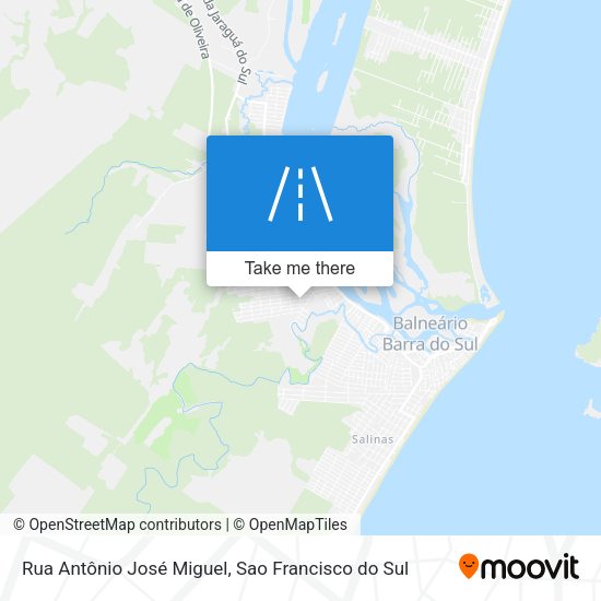 Rua Antônio José Miguel map