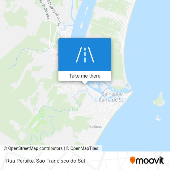 Rua Persike map
